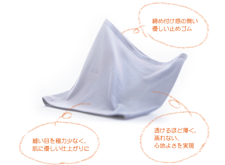ウエストウォーマー(男女兼用腹巻き) の特徴