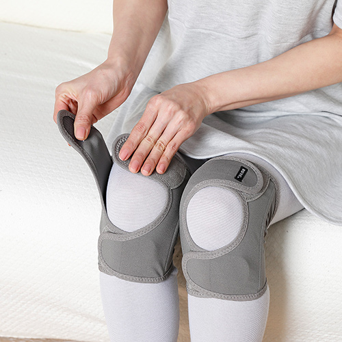 ワンタッチでラクに着脱できます<br>着用サイズ:M