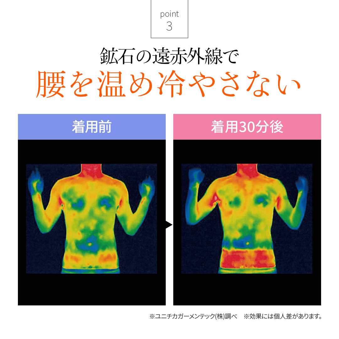 就寝時も着用できます