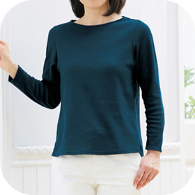 ポンチニットTシャツ