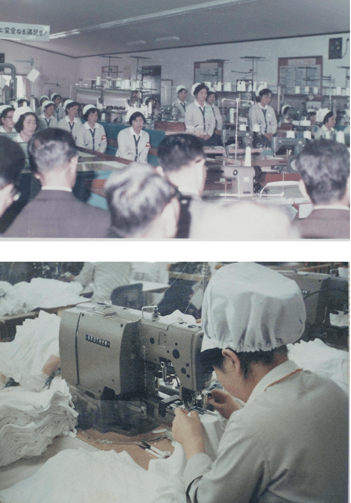 かつての生産現場