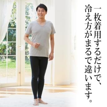 冷える下半身をやさしく包み込み、蒸れずにサラッと温めます。
	◇片袋プレーン生地