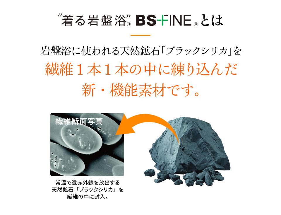 着る岩盤浴®︎BSファインとは