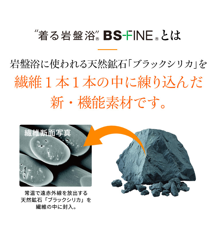 着る岩盤浴®︎BSファインとは