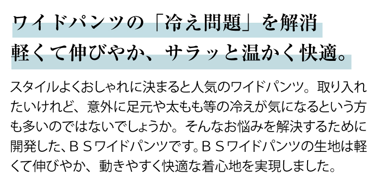 “BSワイドパンツ説明2”