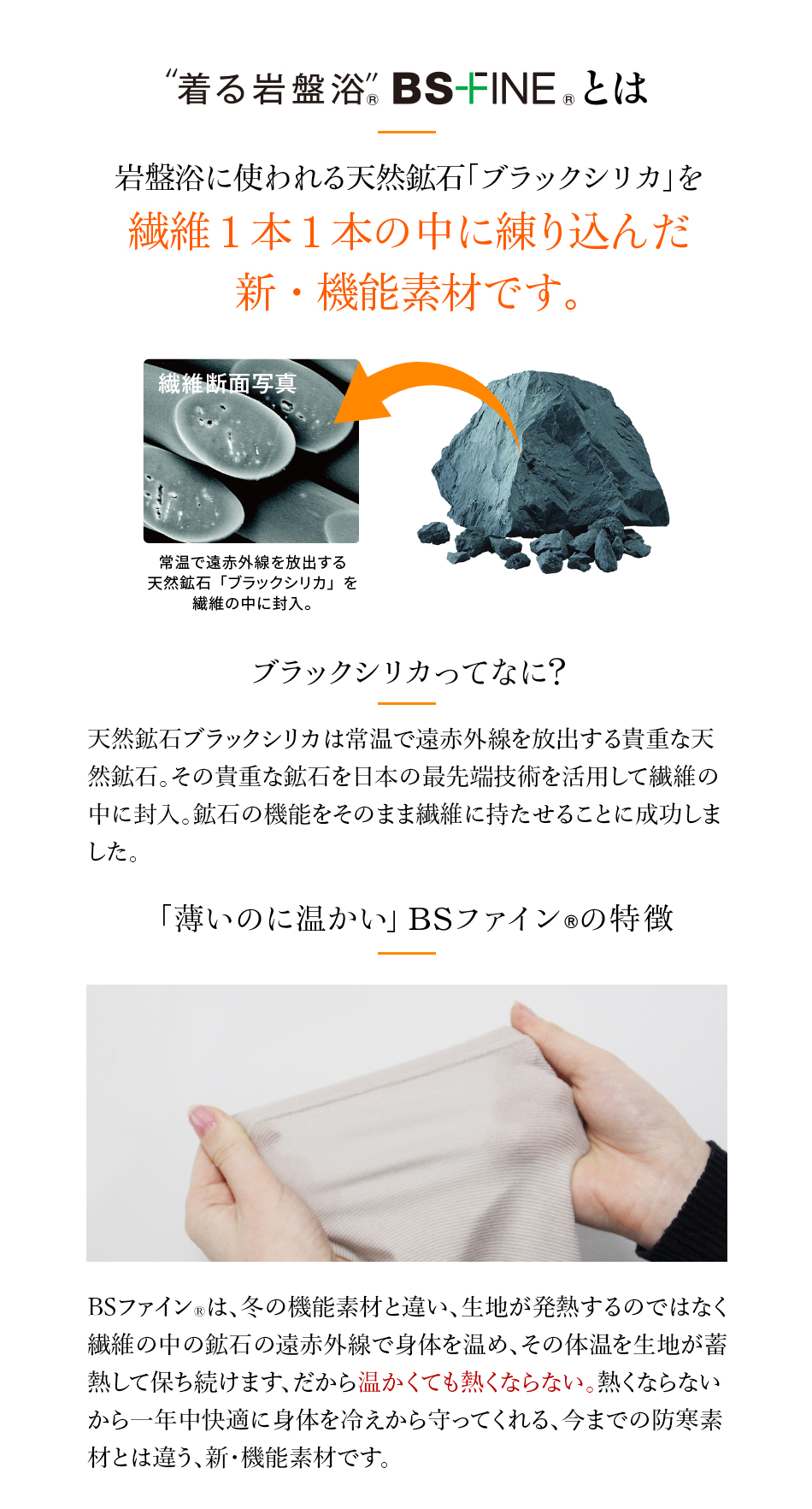 着る岩盤浴 BS-FINEとは