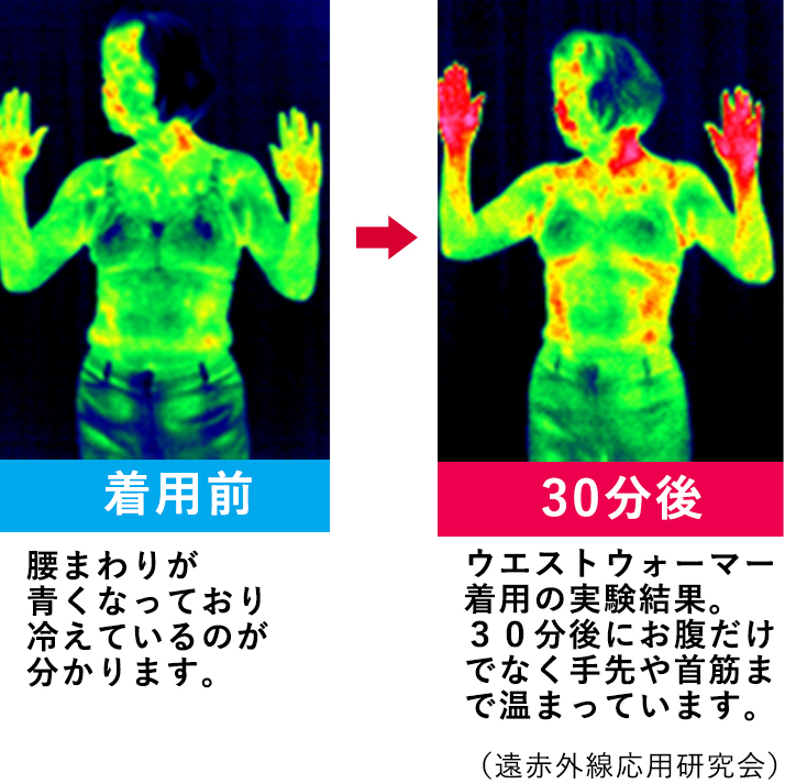 着る岩盤浴 BS FINE プレミアムウエストウォーマー