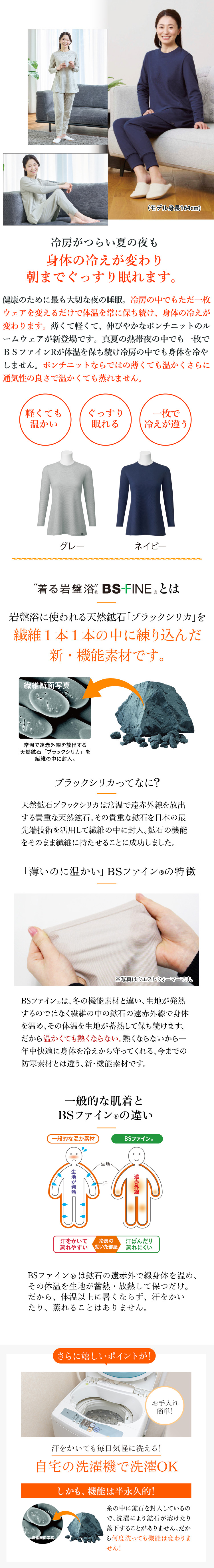 “ポンチニットルームウエア商品説明”