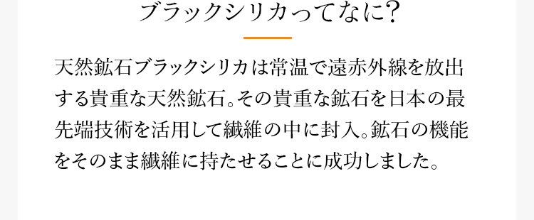 ブラックシリカってなに？