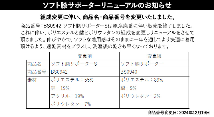 組成変更に伴い商品番号変更いたしました