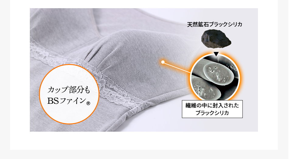 カップ部分もBSファイン®︎