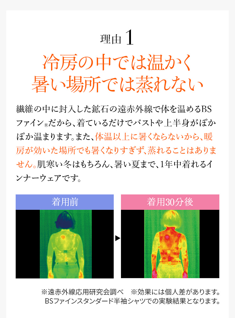 カップ付タンクトップ | ”着る岩盤浴”BSファイン